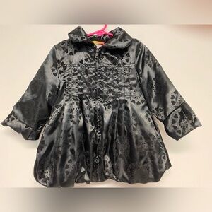 Penelope Mack LTD Girls Satin Coat Sz 3T